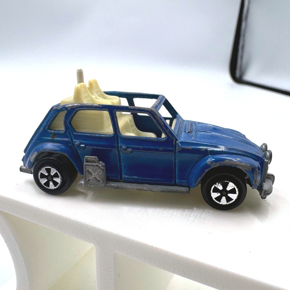 Majorette Maharadjah No 237‎ Blue Diecast Car 1/60 Made in France Vintage Toy